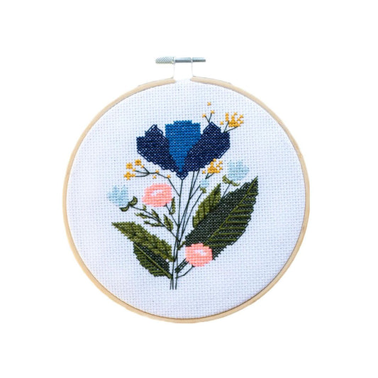 Kit point de croix Midnight Floral