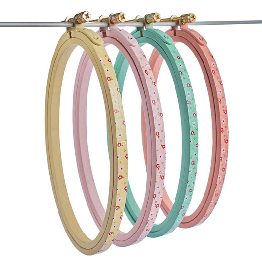 Tambour en bois peint 10,5 cm