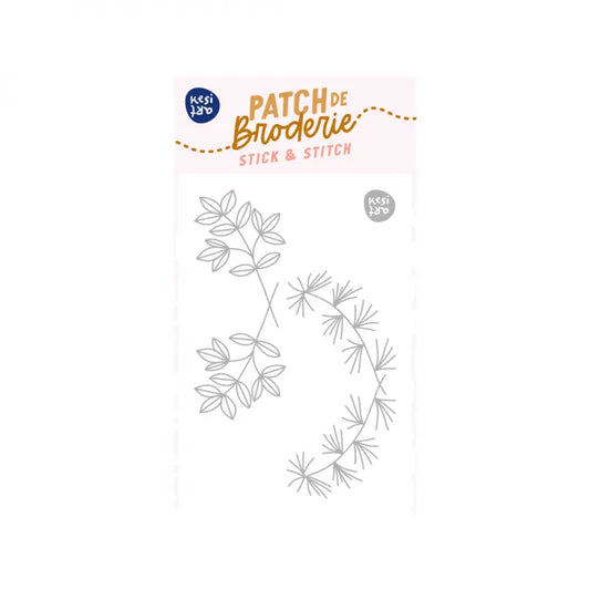 Patch de broderie - Demi-rond des prés 2