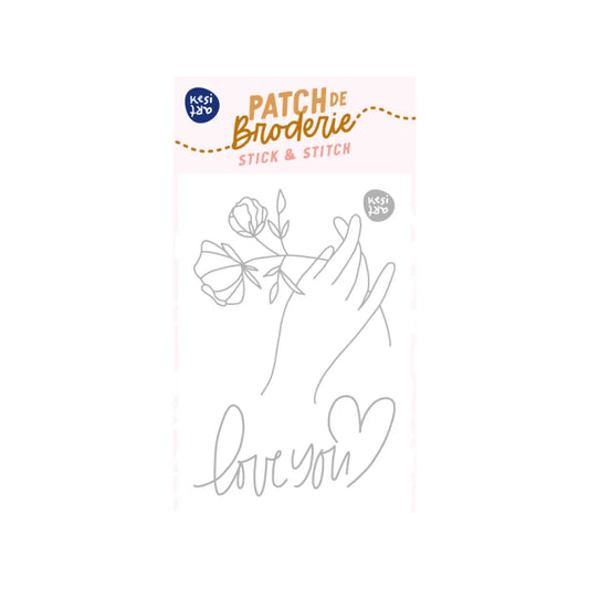 Patch de broderie - Love you