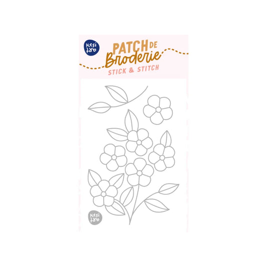 Patch de broderie - Phlox