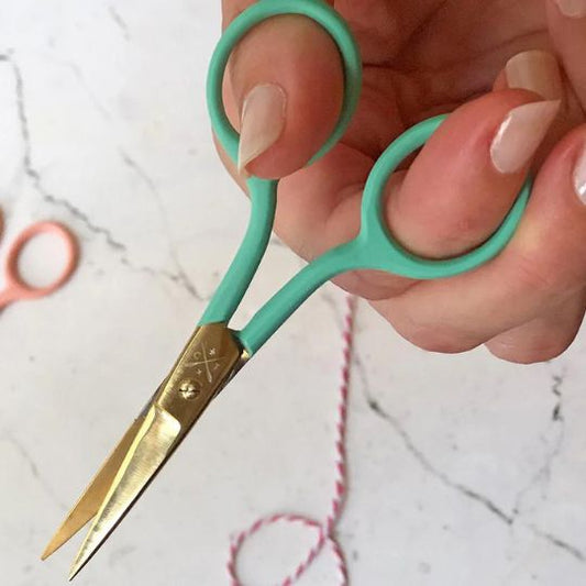 Embroidery scissors - Menthe & Or