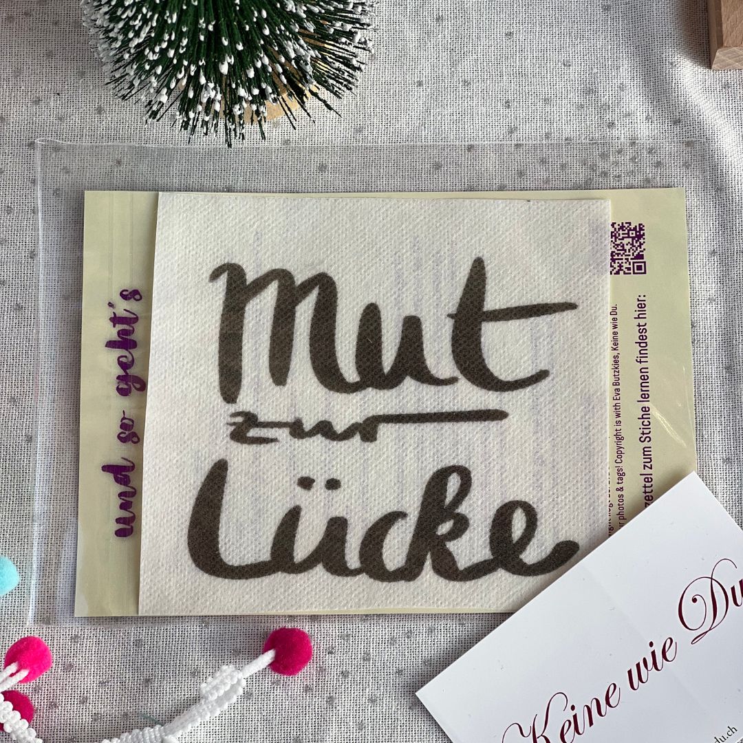 Stick & Stitch | Mut zur Lücke