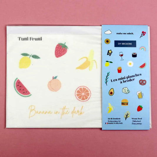 Mini planches à broder | Tutti Frutti