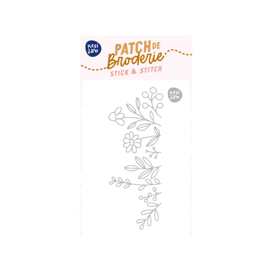 Stickerei-Patch - Feldblumen