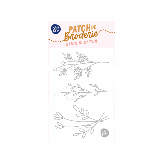 Embroidery patch - Myosotis