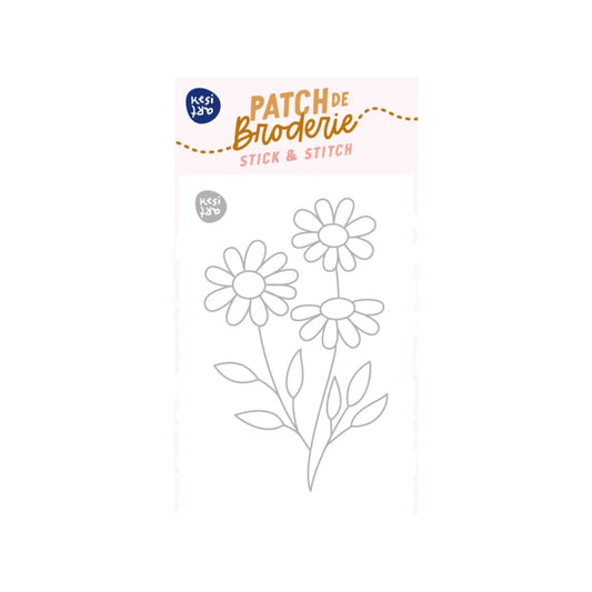 Patch de broderie - Sweet daisy